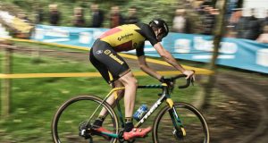 Great press for Dirt Fest A man riding on the back of a bicycle