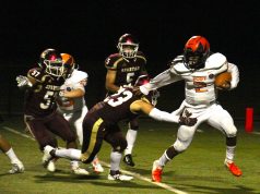 Football Scholarship A group of football players on the field