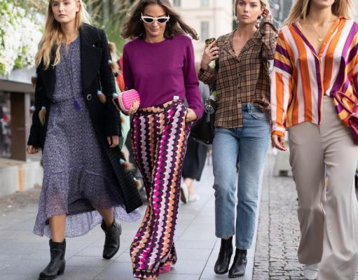 Fashion Trend: The Desire to be Popular A person is walking down the street